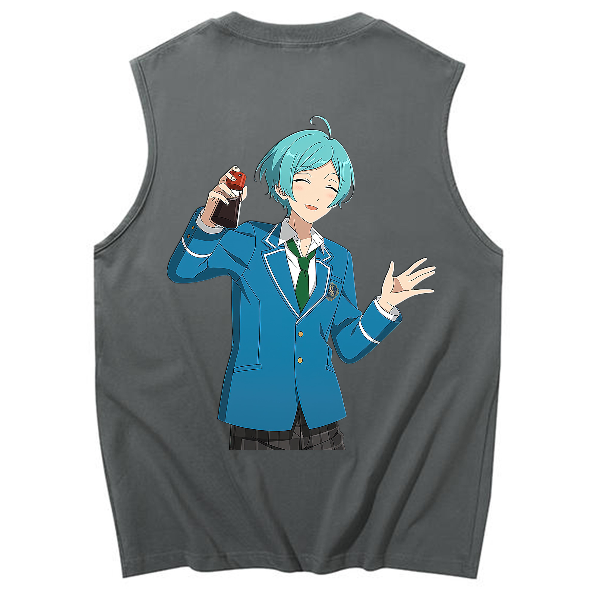 （画像用） あんさんぶるスターズ! Ensemble Stars コットン100％タンクトップ（背面プリント）